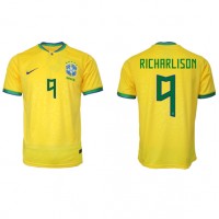 Brazília Richarlison #9 Domáci futbalový dres MS 2022 Krátky Rukáv